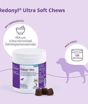Ultra Soft Chews for Dogs 100 mg, 120 Count