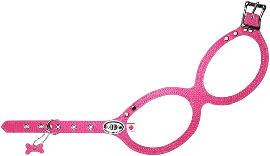 BUDDY BELT Harness Pebble Grain Hot Pink - Luxury Edition (3.5)