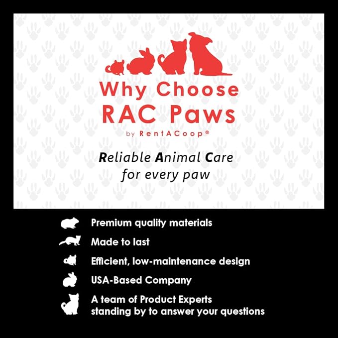 RentACoop 64oz(2L) Small Animal Drinker with Sliding Lid and No-Drip Brass Nozzle - Suitable for Small Pets, Bunnies, Hamsters, Guinea Pigs, Hedgehogs, Rabbits, Chinchillas, Mice and Rats