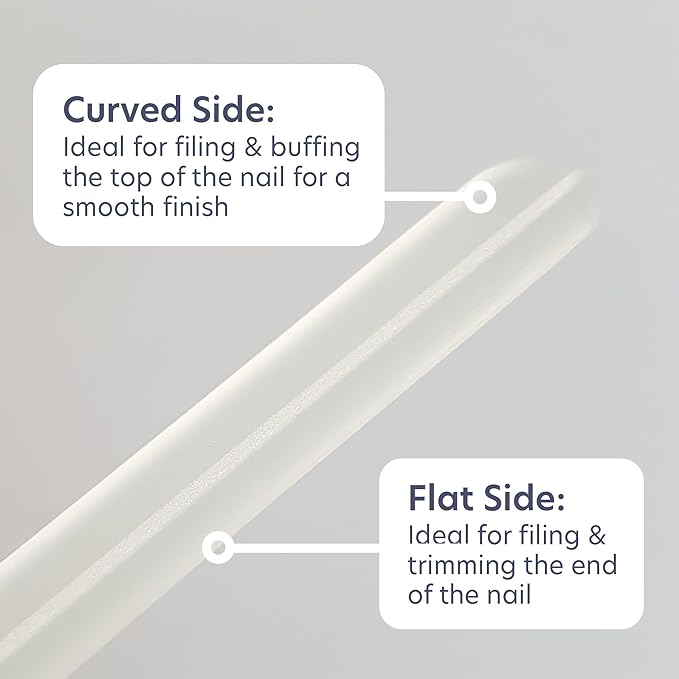 Bona Fide Beauty Pet Nail File with Swarovski Paw Print, Small Dog File Made from Genuine Czech Glass - Quiet, Gentle Claw Trimmer