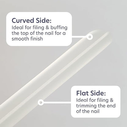 Bona Fide Beauty Pet Nail File with Swarovski Paw Print, Small Dog File Made from Genuine Czech Glass - Quiet, Gentle Claw Trimmer