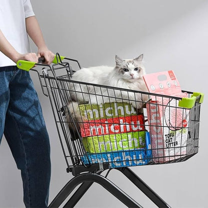 Tofu Cat Litter Natural Clumping Tofu Cat Litter, Fast Clumping and Easily Scoop-able 5.5lb/88oz 5 Scents - Watermelon, 4 Pack