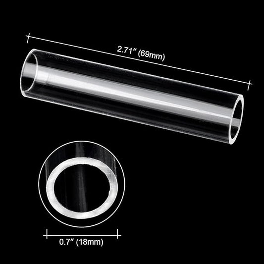 WEAVERBIRD 5-Tube Fish Shrimp Feeder Breeding Pipe, Aquarium Tank Shelter, Acrylic Transparent Decorations