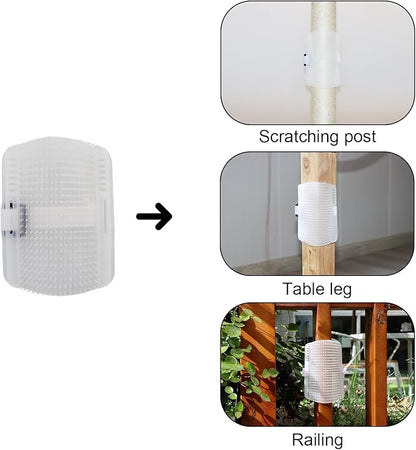 PEEKAB Cat Scratching Post 27 Inches Sisal Scratch Posts with Track Ball Toys for Indoor Cats,Kittens Scratcher Toy Beige