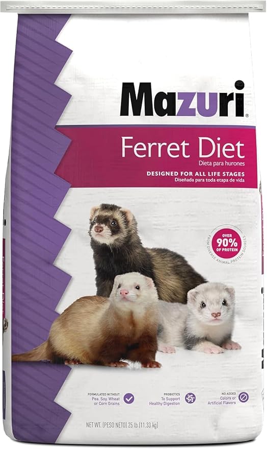 Mazuri | Ferret Food | 25 Pound (25 LB) Bag