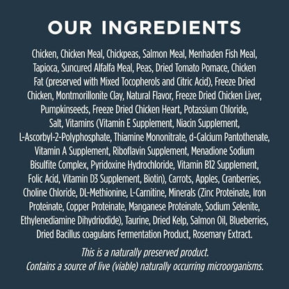 Instinct Raw Boost Healthy Weight, Natural Dry Cat Food with Freeze Dried Pieces, Grain Free Recipe - Real Chicken, 10 lb. Bag