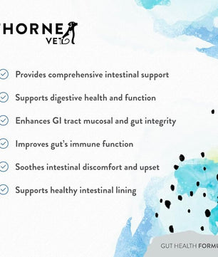 ThorneVET Gut Health Formula – Gastrointestinal Support for Dogs, Cats & Horses, 180 Scoops
