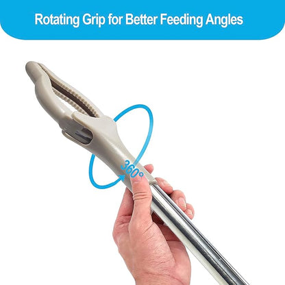 Snake Feeding Tongs, 16 Inch Reptile Feeding Tongs, Ball Python Accessories, Extra Long Large Tweezers for Boa, Kingsnake, Hognose Snake, Corn Snake, Terrarium Supplies for Snake