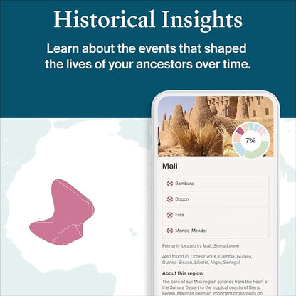 AncestryDNA Genetic Test Kit: Personalized Genetic Results, DNA Ethnicity Test, Origins & Ethnicities, Complete DNA Test