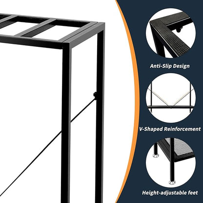 Fish Tank Stand: The Perfect 29 Gallon Metal Aquarium Stand Measuring 32.7" W x 13" D x 32.3" H to Fit Your Aquatic Display Needs.