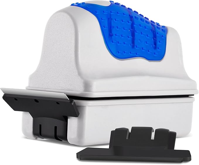 Magnetic Aquarium Fish Tank Glass Algae Scrapers Glass Cleaner Scrubber Clean [Blades Attachment, Floating, Scratch-Free, Non-Slip, Magnetizing] XL