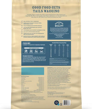 Amazon Brand - Wag Wholesome Grains Dry Dog Food with Chicken and Brown Rice, 30 lb Bag (Pack of 1)