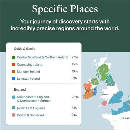 AncestryDNA Genetic Test Kit: Personalized Genetic Results, DNA Ethnicity Test, Origins & Ethnicities, Complete DNA Test