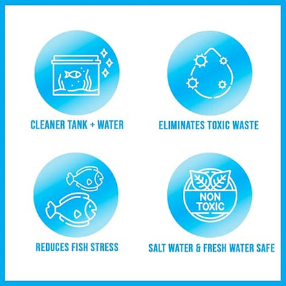 MICROBE-LIFT GSCG1 Professional Gravel & Substrate Cleaner for Freshwater and Saltwater Tanks, 1 Gallon