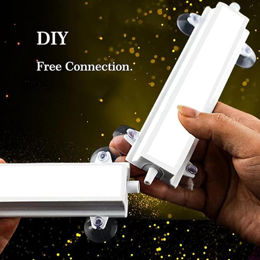 Carefree Fish Aquarium 6/12Inch Nano Materials Air Stone Strip Fish Tank Bubble Stone for Saltwater and Fresh Water (Not Harm The Health of The Fish)(No Include Air Pump)