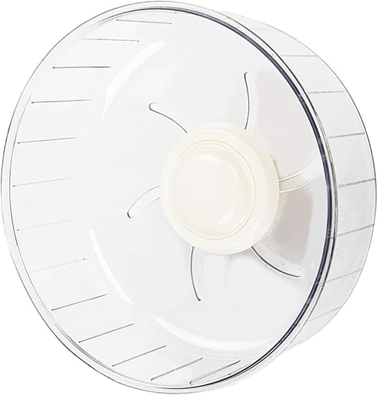 Super-Silent Hamster Exercise Wheel - Hamster Toys Cages Accessories 7.9 Inch Running Spinner Quite Runner for Small Animal Pet Gerbil Dwarf Syrian Hedgehog Rat Mouse Mice