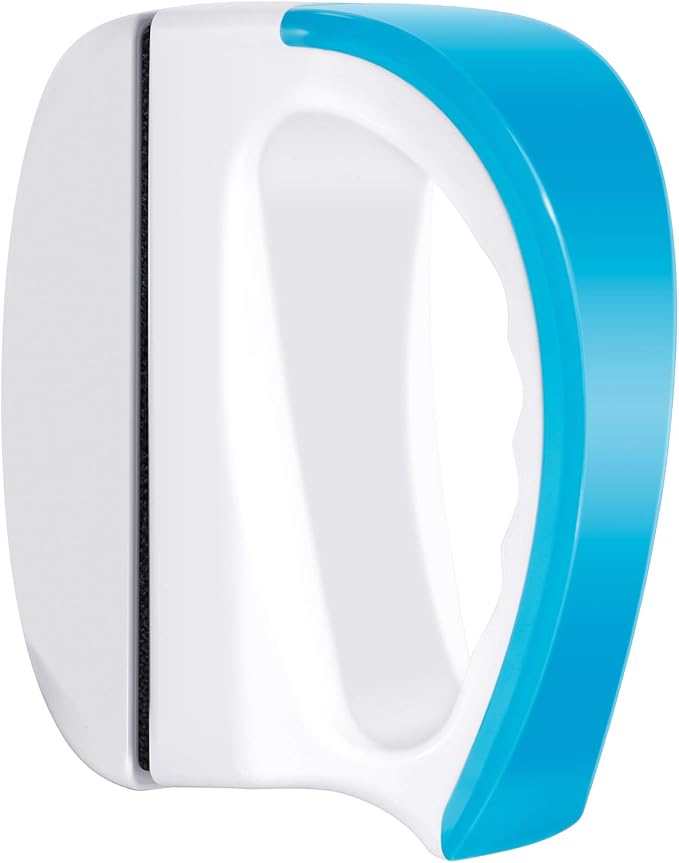 Magnetic Aquarium Fish Tank Glass Algae scrapers Glass Cleaner Scrubber Clean Brush [Floating,Scratch-Free,Non-Slip,magnetizing] L