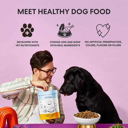 The Pets Table Grain Free Air Dried Dog Food 2 Pack - Beef & Berries + Salmon & Whitefish, 48 Ounce (Pack of 2)