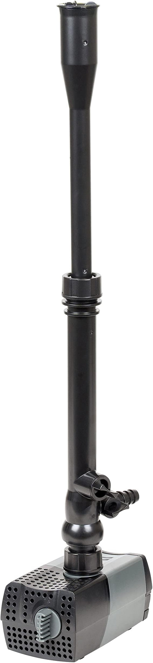 OYO WATER Pond Pumps Submersible Outdoor,370GPH Water Fountain Pump with Fountain Kits for Small Ponds