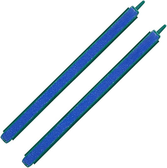 JIH Fish Tank Air Bubble 2-Piece,Release Mineral Air Stone Bar for Aquarium (12 inch 2 Pcs)