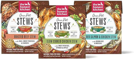 The Honest Kitchen One Pot Stews: Variety Pack, 10.5 oz x3