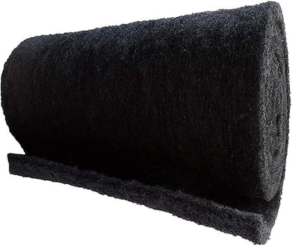 CFS – Pack of 2, Cut to Fit Carbon Infused Filter Pad Media for Clean & Clear Fish Tank and Ponds – Fresh & Filtered Water for Aquariums – Charcoal Filter Pads – Black – 10.5" x 72"