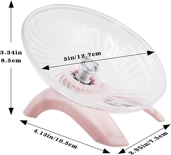 Hermit Crabs Wheel Toy, Hamster Running Wheel Toys, Small Animals Cage Accessory, Tank Accessory, Suitable for Hermit Crab Hamster Rat