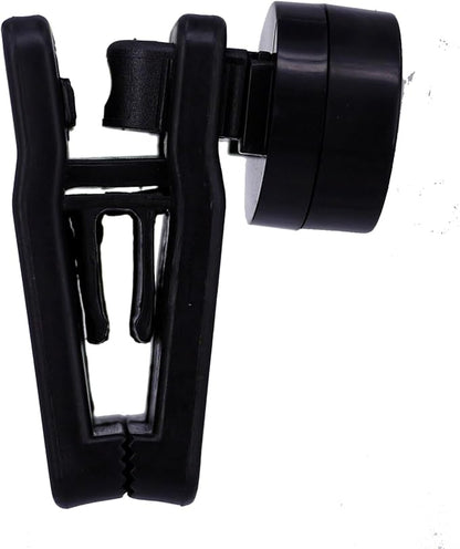 Magnetic Seaweed Feeding Clips Automatic Fish Feeder Saltwater Aquarium Tank Accessories Algae Magnet Sea Veggie Feeder for Fish and Aquatic Pets up to 0.6-inch Glass (Black)