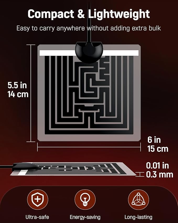 Pawfly 5 W Reptile Heat Pad 6 x 5.5 Inch Reptile Heating Pad Under Tank Terrarium Safe Fast Heating Mat Heat Mat for Turtles Frogs Snakes Lizards Geckos Hermit Crabs Spiders & Other Reptiles