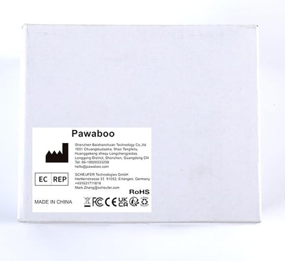 Pawaboo Interactive Cat Toy With Running Mouse, Electronic Motion Automatic Teaser for Indoor Cats, Pop and Play Hide Seek Hunting Mouse for Pet Kitten Play Fun Exercise, Lake Blue