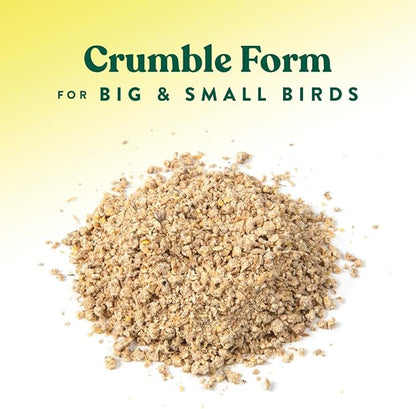 Manna Pro All Flock Crumbles – 16% Protein Complete Poultry Feed with Probiotics for Digestion, Crumbled Chicken & Game Bird Feed for All Flock Types, No Artificial Colors or Flavors, 25 lb