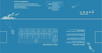 AQQA Aquarium Light,Full Spectrum Fish Tank Light for Plants,3 Mode+Timer+Adjustable Brightness,High Brightness LED Beads with Extendable Brackets for Freshwater (36W for 48-55inch)