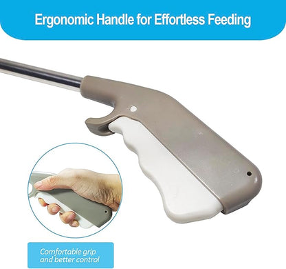 Snake Feeding Tongs, 16 Inch Reptile Feeding Tongs, Ball Python Accessories, Extra Long Large Tweezers for Boa, Kingsnake, Hognose Snake, Corn Snake, Terrarium Supplies for Snake