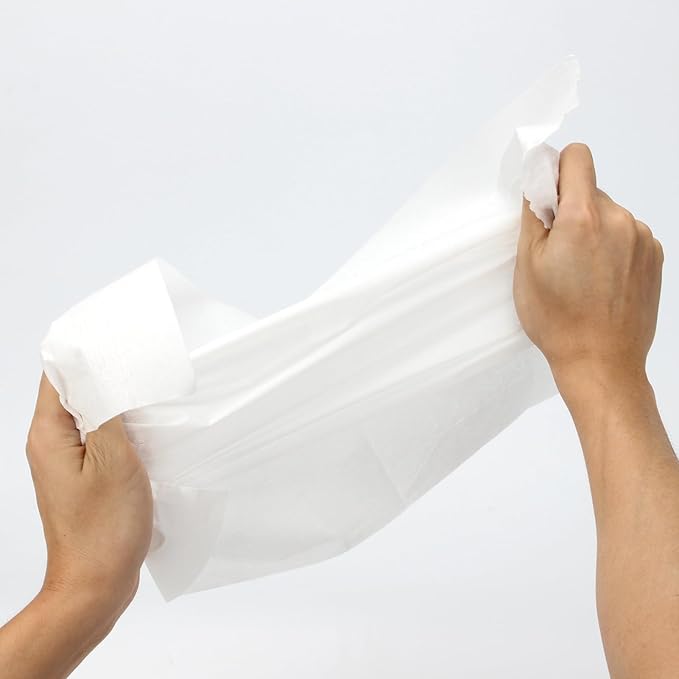 100 Pcs Bird Cage Liner Papers, 20 x 11 inch Non-Woven Gravel Liner Paper for Bird Cage, Disposable Cage Paper Liners Precut Absorbent Bird Cushion Paper Pad Accessories for Parrot Pet Cages