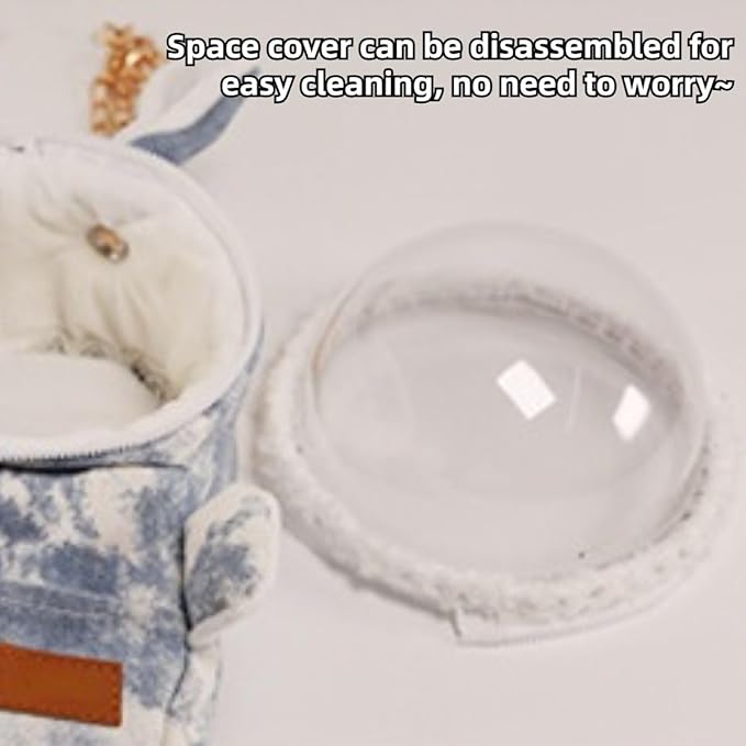 Sugar Glider Travel Pouch Gerbil Hedgehog Portable Travel Carrier Outdoor Hangbag Grey Squirrel Rat Carrier for Small Animal (Grey,Large)