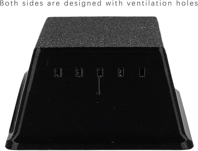 Snake Hide, Leopard Gecko Tank Accessories for Reptile Ball Python Crested Gecko Lizard Bearded Dragon - BlackHideS