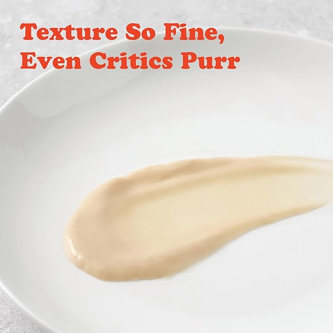 Squeezable Cat Treats, Lickable Puree, Grain-Free, 96 Tubes, Tuna Salmon Chicken, 0.5oz Each Tube