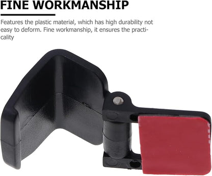 Balacoo 8 Pack Aquarium Lid Clips: Plastic Terrarium Lock, Reptile Terrarium Clips - Turtle Tanks Lock Buckle for Living Box, Fish Tank Cover - 1.96 × 1.18 inch