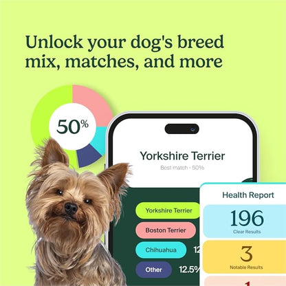 AncestryDNA Genetic Test Kit and Know Your Pet DNA Breeds Kit Bundle