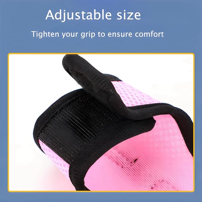 Ferret Harness,Guinea Pig Harness and Leash Set, Small Bunny Harness Vest Mesh Eescape Proof Walking Training for Young Rabbit Rat Hamster Squirrel Small Animal Pets Harness,Hot Pink M