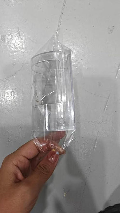 New Fish Tank Feed Tray with Suction Cup, Tank Divider Supplies, Feeding Tube Supplies Breeder Box for Aquarium, Round Aquariums & Fish Bowls Accessories