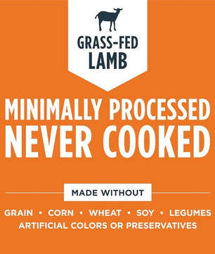 Instinct Freeze Dried Raw Meals, Natural Dry Dog Food, Grain Free - Grass Fed Lamb, 14 oz. Bag