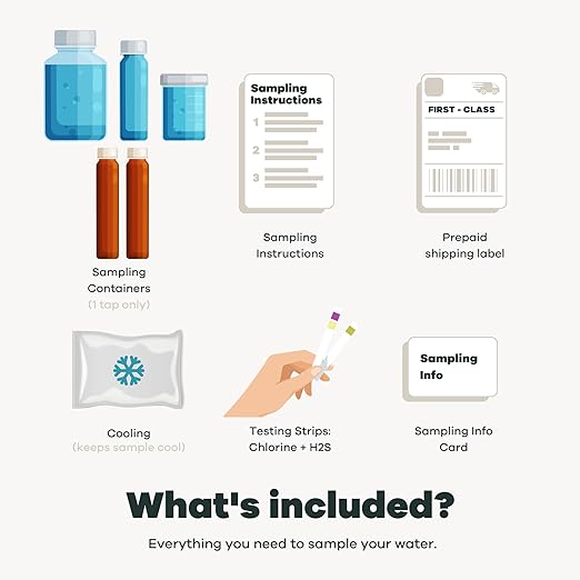 Ultimate Home Water Test Kit for Drinking Water | Tests for 250+ Parameters Like Lead, Bacteria, and VOCs | EPA Certified Well or Tap Water Test