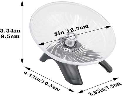 Hermit Crabs Wheel Toy, Hamster Running Wheel Toys, Small Animals Cage Accessory, Tank Accessory, Suitable for Hermit Crab Hamster Rat