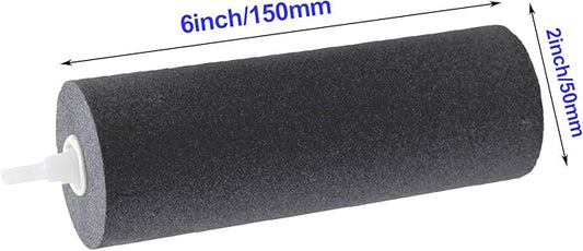 AQUANEAT Aquarium Air Stones 6x2 inch 4 Pack, Large Airstone, Air Pump Accessories for Aquariums, Hydroponic, Ponds and Fish Tanks