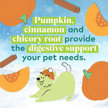 Honest to Goodness Plant Snacks Limited Edition Holiday Pumpkin Spice Dog Treats, 4oz