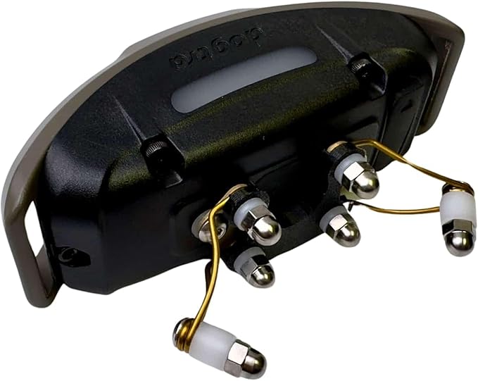 Dogtra Titanium Enhanced Winged Contact Points – Male – for X-Series (280X, 1900X, ARC-X), 200iQ, GPS Fence, PATHFINDER2, Smart NoBark – 6-Point Design E-Collars Sensitive Skin, Comfort & Secure Fit