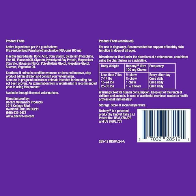 Ultra Soft Chews for Dogs 100 mg, 120 Count