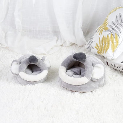 LEFTSTARER Guinea Pig Rat Bed and Hideout for Ferret Hedgehog Sleep and Hide, Hamster Small Pet Animals Supplies Toy Cage Accessories Nest