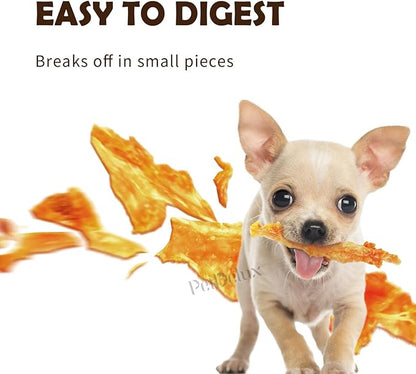 iPaw Turkey Tendons for Dogs, 100% Turkey and US Sourced Raw Material, Hypoallergenic, All Natural Human Grade Puppy Chew, Rawhide Alternative Dog Treats, 4 Units/Pack Ring (Small)